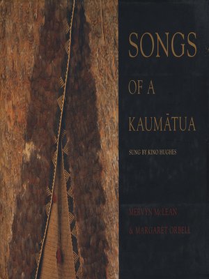 cover image of Songs of a Kaumatua